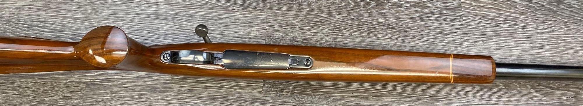 CUSTOM BELGIAN FN COMMERCIAL MAUSER BOLT ACTION RIFLE .25 CAL. w/ SCOPE