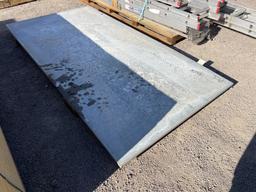 PALLET OF 4FT X 8FT X 10GA GALVANIZED SHEET METAL