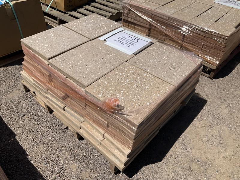 PALLET OF ASST OYSTER SHELL PAVERS