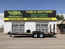 2005 Towmaster T-12DD Equipment Trailer