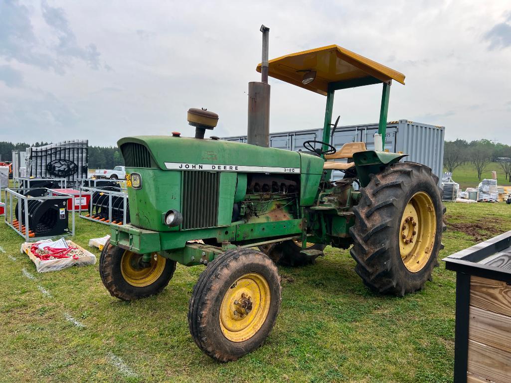 JOHN DEERE 3120 TRACTOR (DIESEL, SN-038813L,