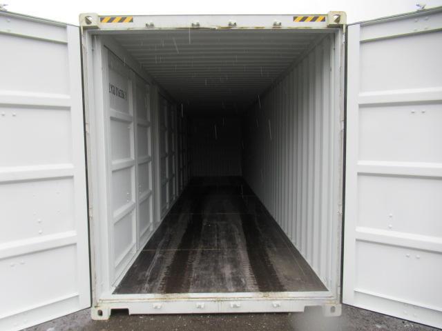 40' HIGH CUBE SHIPPING CONTAINER W/ (4) SIDE DOORS