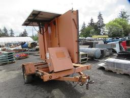 2004 VERMAC PCMS1210 12' SINGLE AXLE DIGITAL SIGN TRAILER