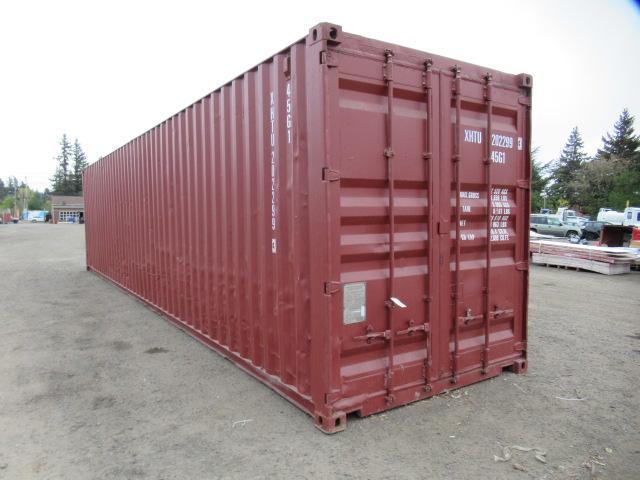 40' HIGH CUBE SHIPPING CONTAINER