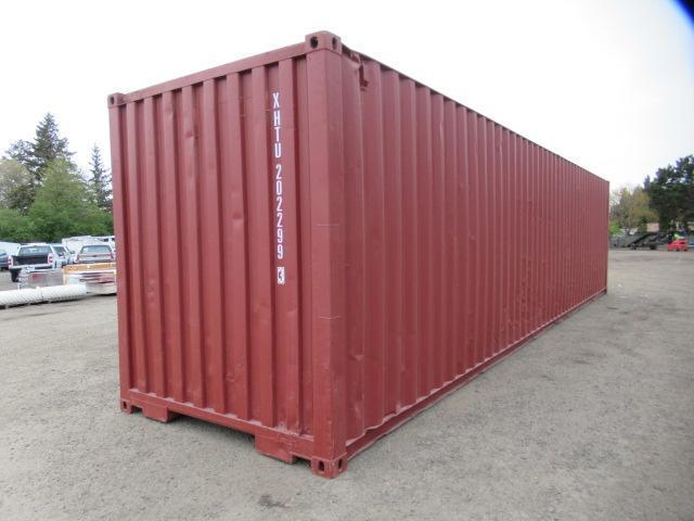 40' HIGH CUBE SHIPPING CONTAINER