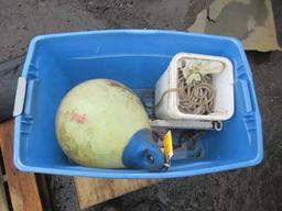 COLUMBIA RIVER BOAT ANCHOR SYSTEM W/ BUOY & ROPE