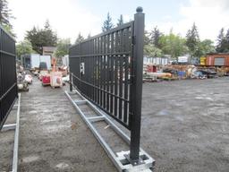 2024 GREATBEAR TM18-NCC 20' BI-PARTING WROUGHT IRON GATE (UNUSED)