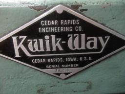 KWIK-WAY BORING MACHINE