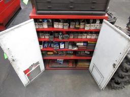 METAL CABINET W/ ASSORTED HELI-COIL SETS