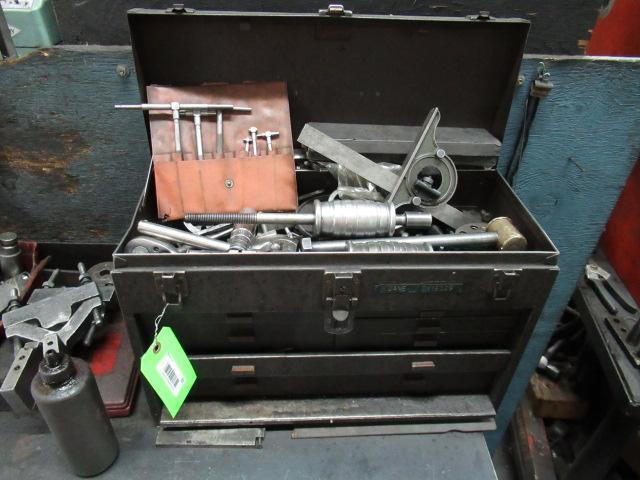 KENNEDY TOOLBOX W/ ASSORTED TOOLS