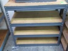 4-SHELF METAL RACK