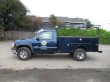 2002 CHEVROLET SILVERADO 2500 UTILITY TRUCK