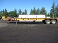 1979 ALLOY 42' TANDEM AXLE FLAT DECK TRAILER