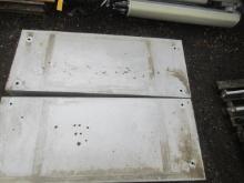 (2) 54'' X 22'' X 14'' METAL STORAGE BOXES