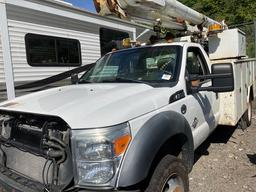 2011 FORD F550 SD ALTEC BUCK