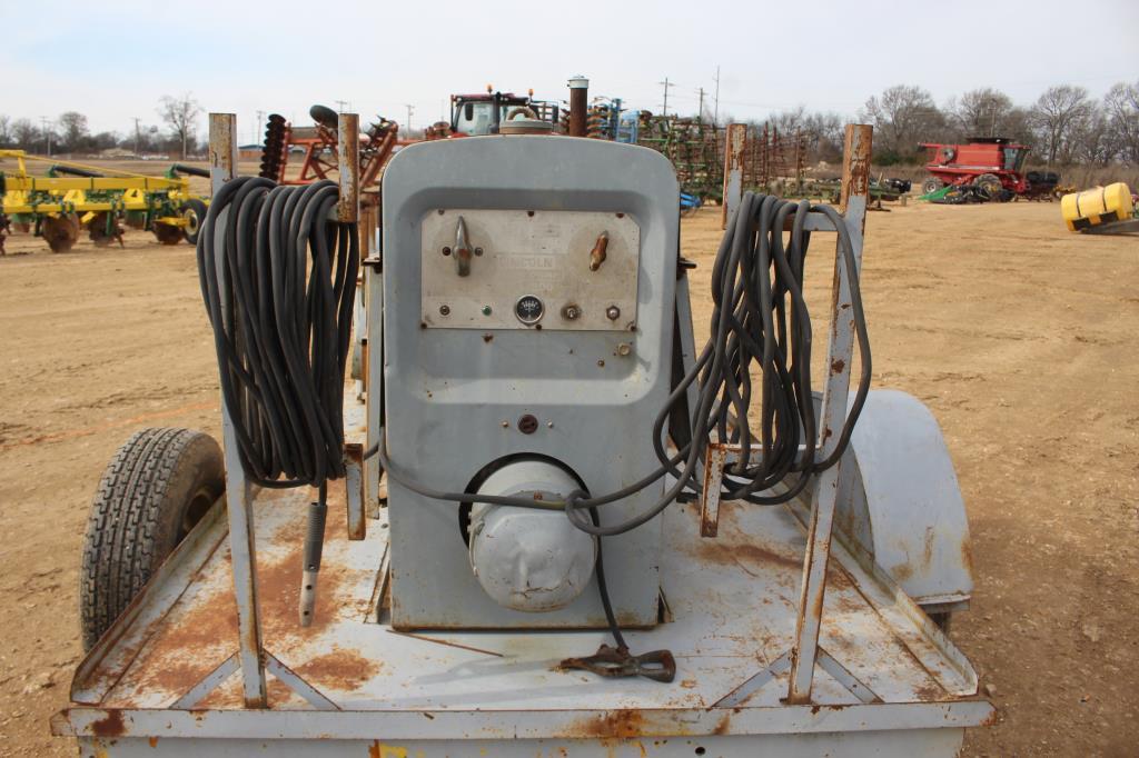 Lincoln SA-200 Welder w/ S/A Trailer