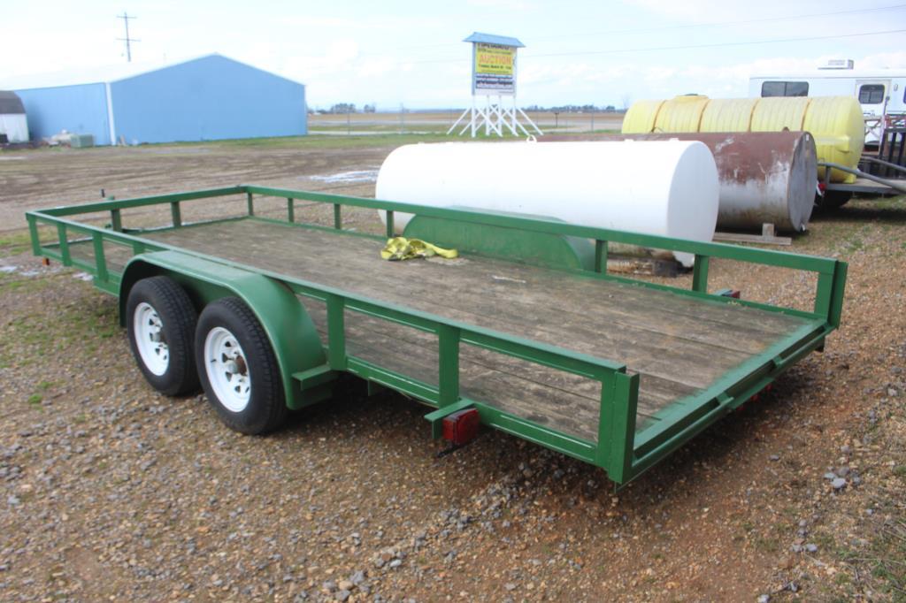 18' x 82" T/A Utility Trailer