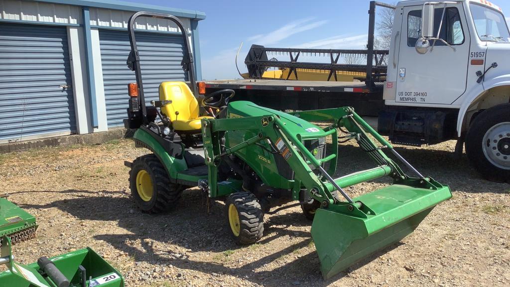 John Deere 1025R MFWD Tractor w/ Front End Loader