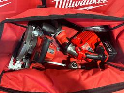 Milwaukee Saw, Grinder, Impact, Flashlight, etc