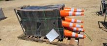 (250) SAFETY HIGHWAY CONES