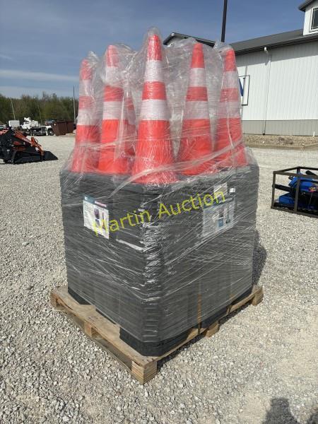 Agt 75cm Pe Reflective Traffic Cone+