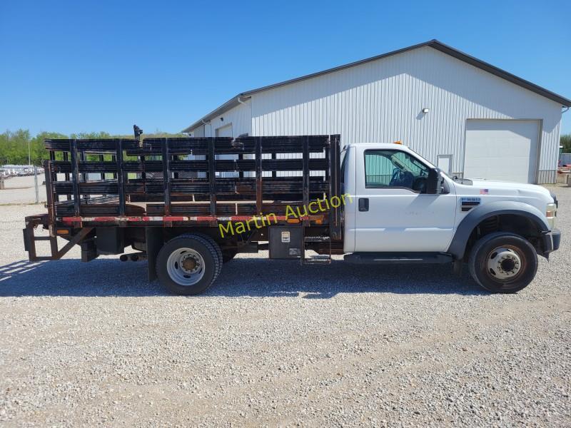 2008 Ford Flatbed F550 Vut