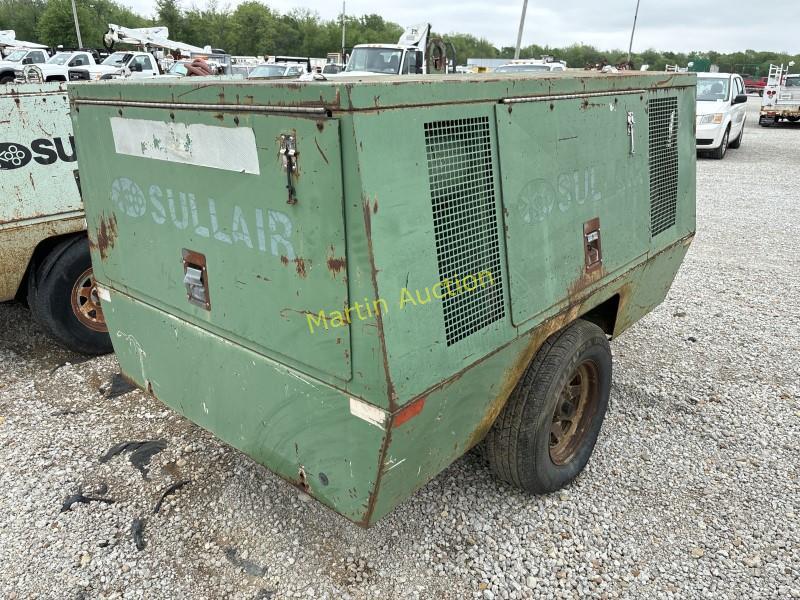 Sullair Portable Compressor 185cfm, Jd 4 Cycle +