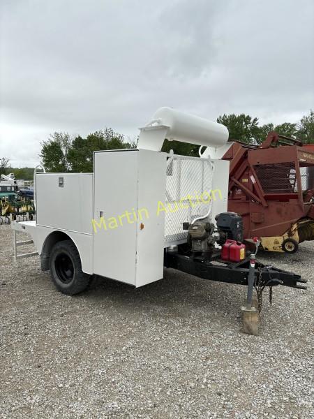 2007 Homemade Service Utility Trailer,air Comp Ist