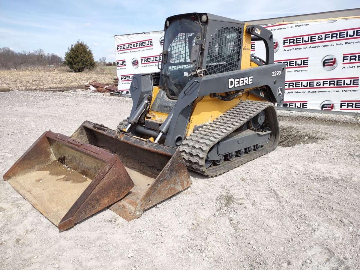 2011 DEERE MODEL 329D MULTI TERRAIN LOADER SN: T0329DK180076