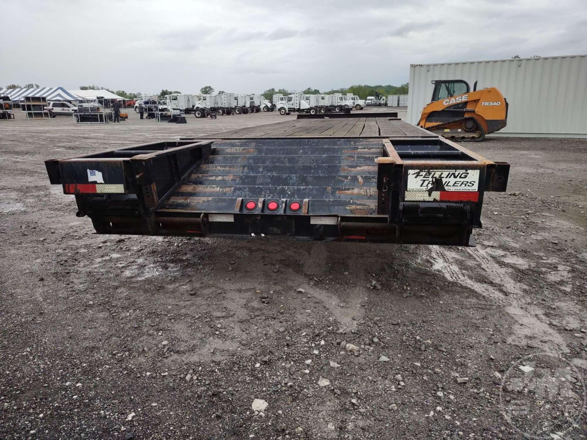 2009 FABRIQUE FELLING 320-352-5239 EQUIPMENT TRAILER 8'X30' VIN: 5FTDE3034A1034930