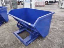 UNUSED STANDARD DUTY 1.5 CY CAPACITY DUMPING HOPPER