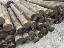 8’...... TREATED WOOD FENCE POST, QTY OF 24 PER BUNDLE