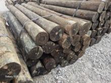 8’...... TREATED WOOD FENCE POST, QTY OF 24 PER BUNDLE