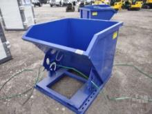 UNUSED STANDARD DUTY 1 CY CAPACITY DUMPING HOPPER