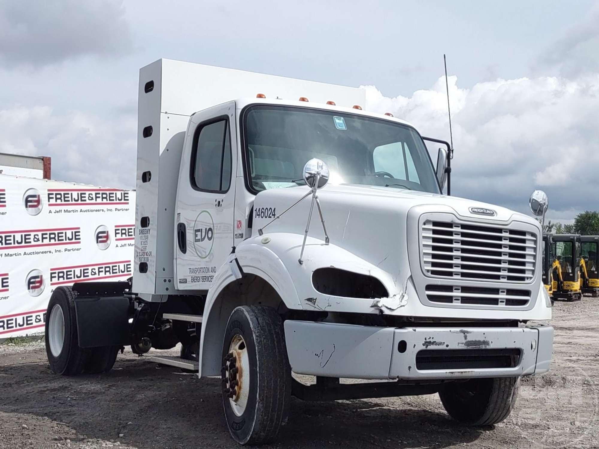 2014 FREIGHTLINER M2 BUSINESS CLASS SINGLE AXLE DAY CAB TRUCK TRACTOR 1FUBC5DX5EHFM5779