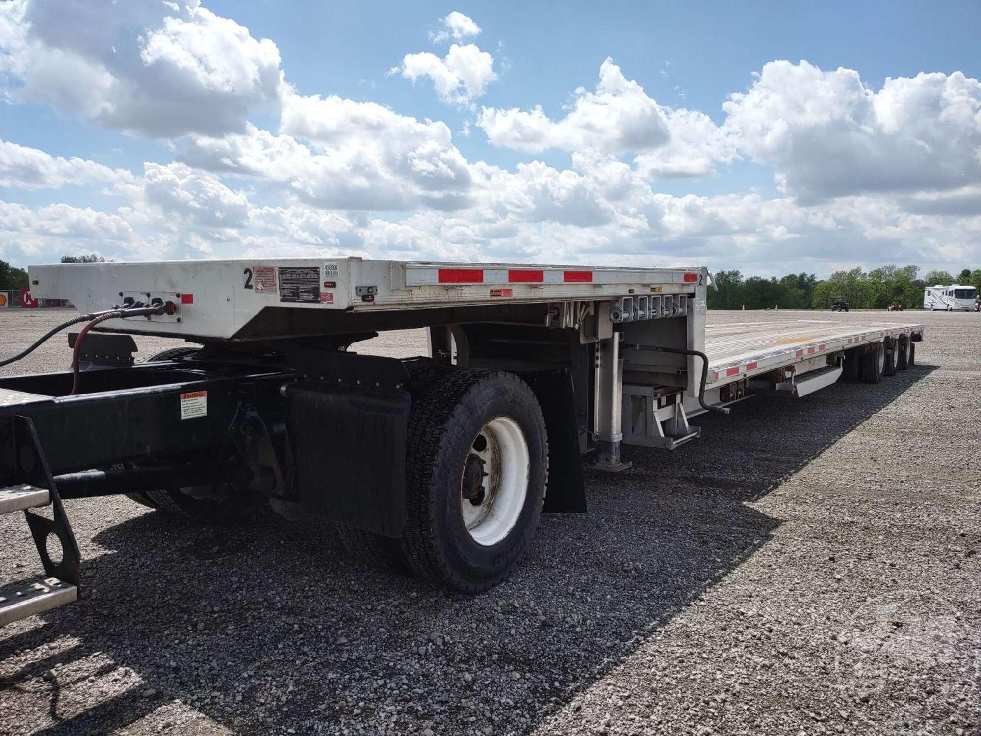 2019 BENSON TRANSCRAFT  48'X96" ALUMINUM STEPDECK TRAILER VIN: 1TTE533A2L3217702