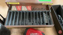 Lawson Products Drill Bits W/ Tool Box (Vary Sizes