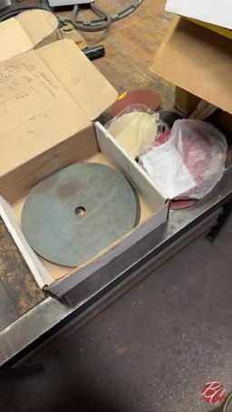 Assorted Lot Of Sanding Discs (One Money