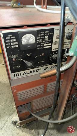 Lincoln SP-200 IDEALARC Welder W/ Casters