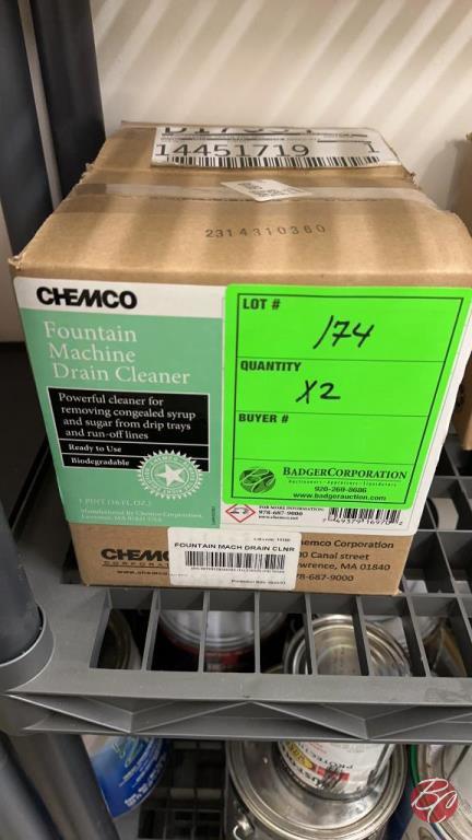 NEW Chemco Fountain Machine Drain Cleaner