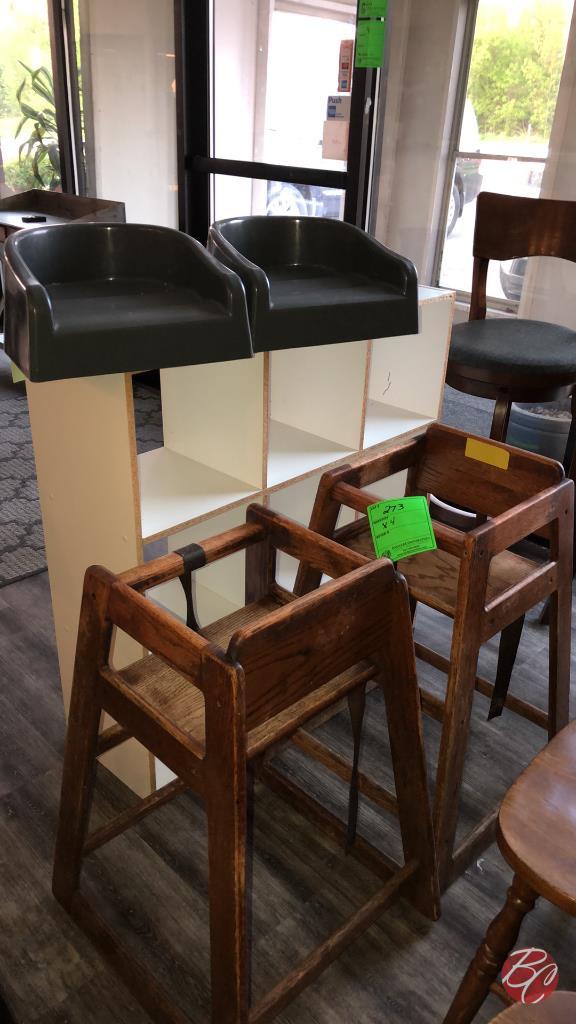 Wooden High Chairs And Booster Seats