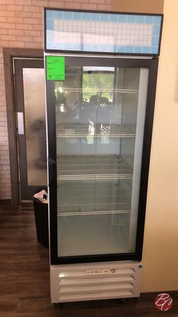 Beverage Air Single Glass Door Refrigerator