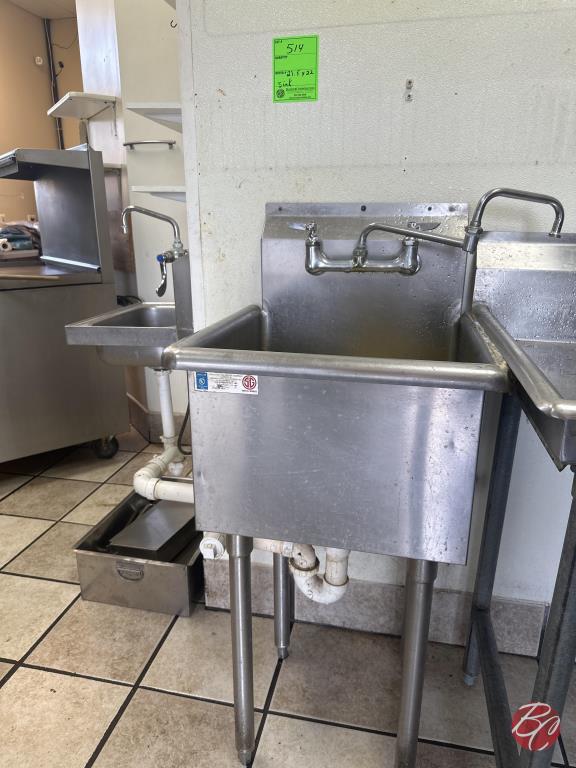 Stainless Prep Sink