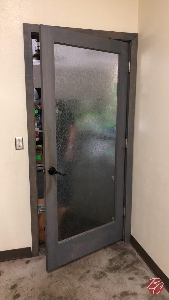 Glass Hinged Door W/ Door Handle