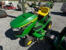 JOHN DEERE S100 RIDING MOWER