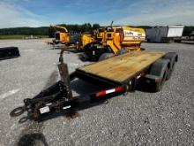 2015 FABRIQUE TANDEM AXLE UTILITY TRAILER