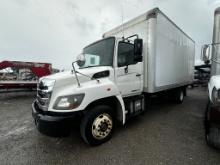 2015 HINO 258 SINGLE AXLE BOX TRUCK