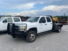 2011 CHEVROLET SILVERADO 3500 HD FLATBED TRUCK