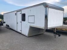 1996 PACE NCFG844TT 44' ENCLOSED CAR HAULER