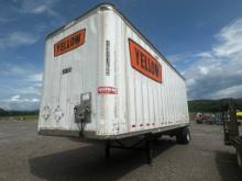 2008 WABASH SINGLE AXLE VAN TRAILER